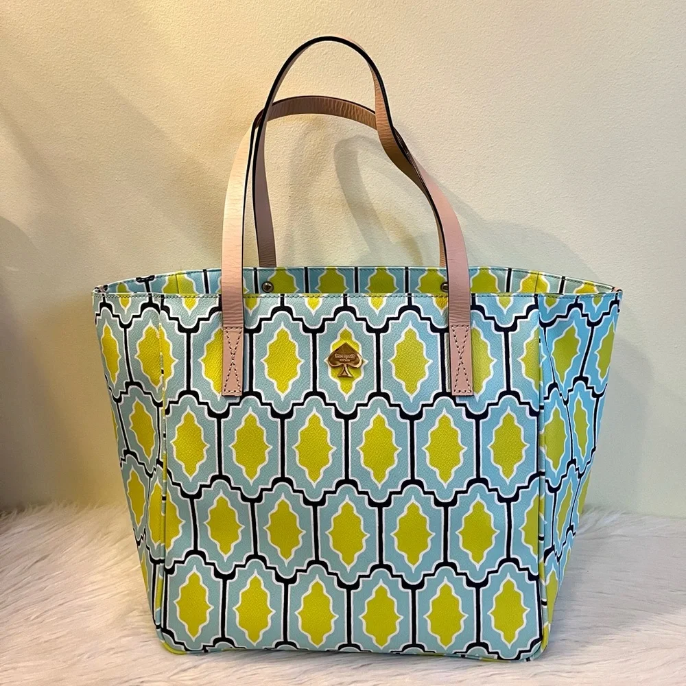 Kate Spade Large Cabana Tile Tote Bag